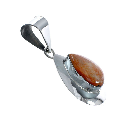 Navajo Oyster Shell Tear Drop Pendant JX129910
